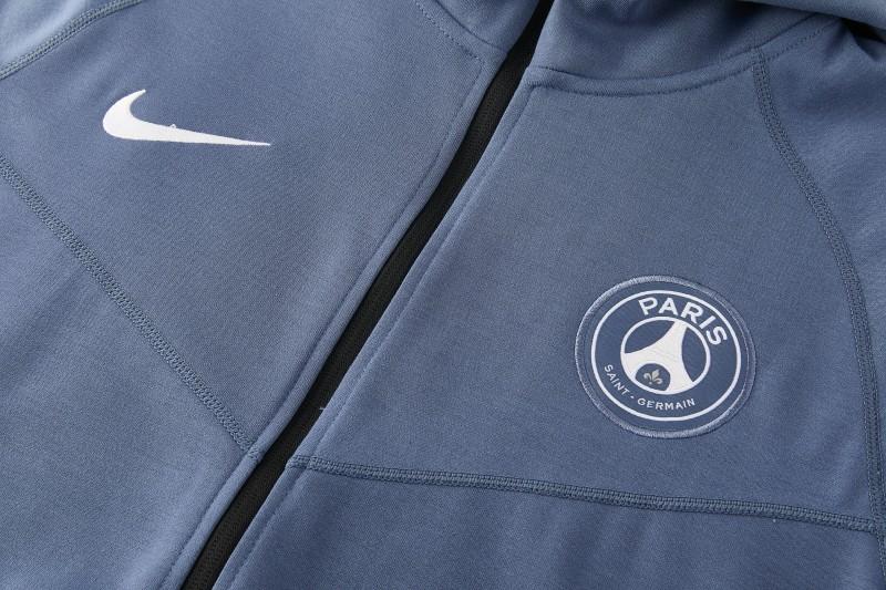 Paris Saint-Germain 2026/27 Grey Hooded Tracksuit