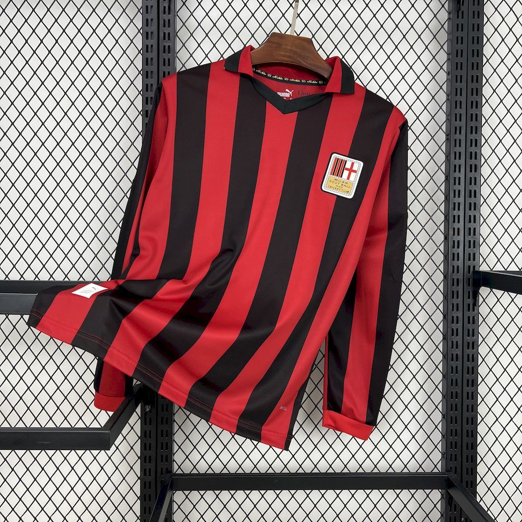 AC Milan 2024/25 125th Anniversary Long Sleeve - Fan Version