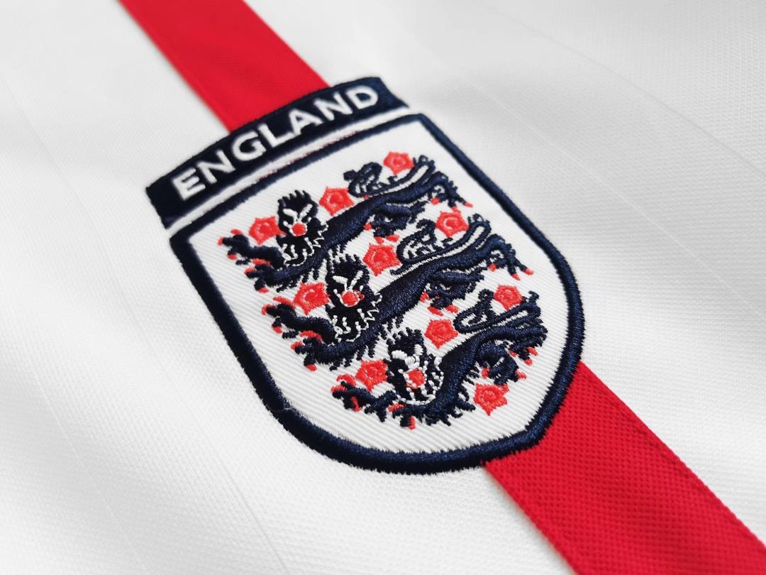 England 2002 Home Long Sleeve - Retro