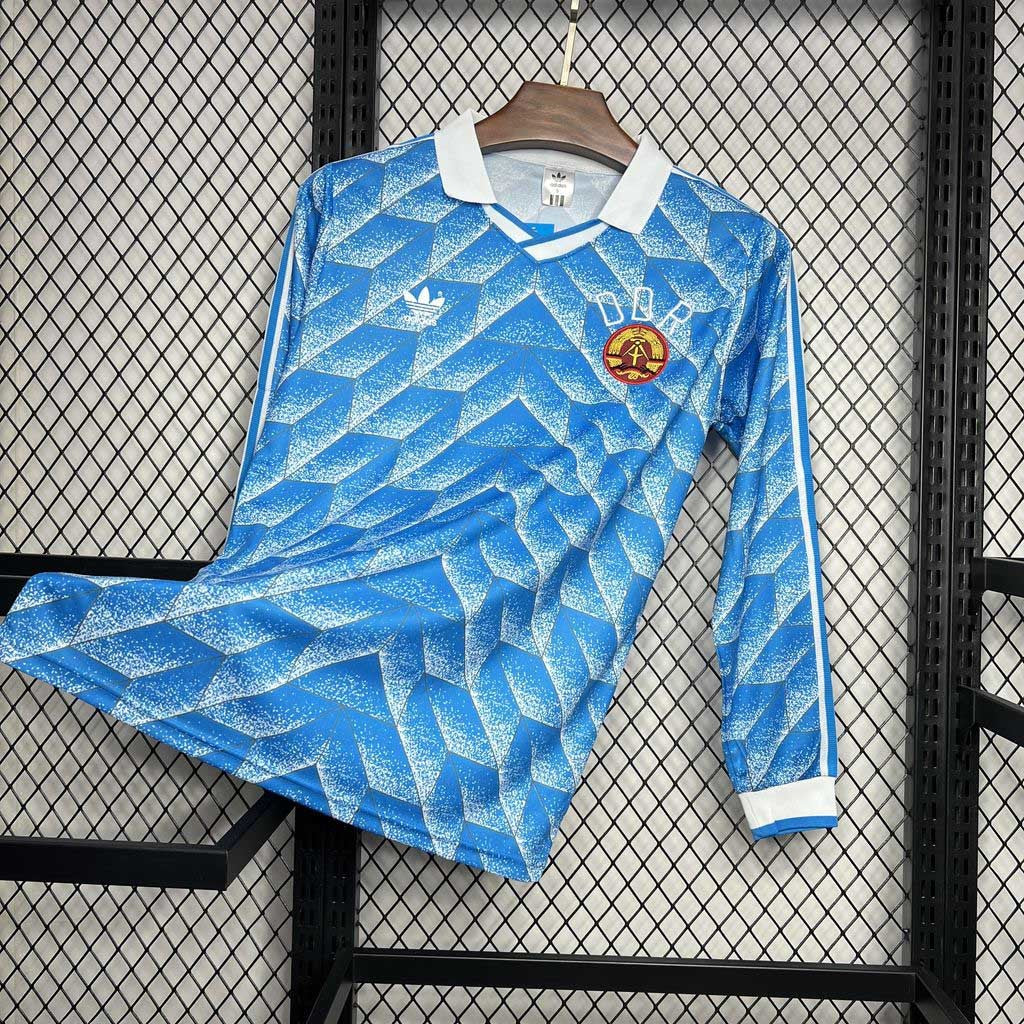 East Germany 1988 Away Long Sleeve - Retro