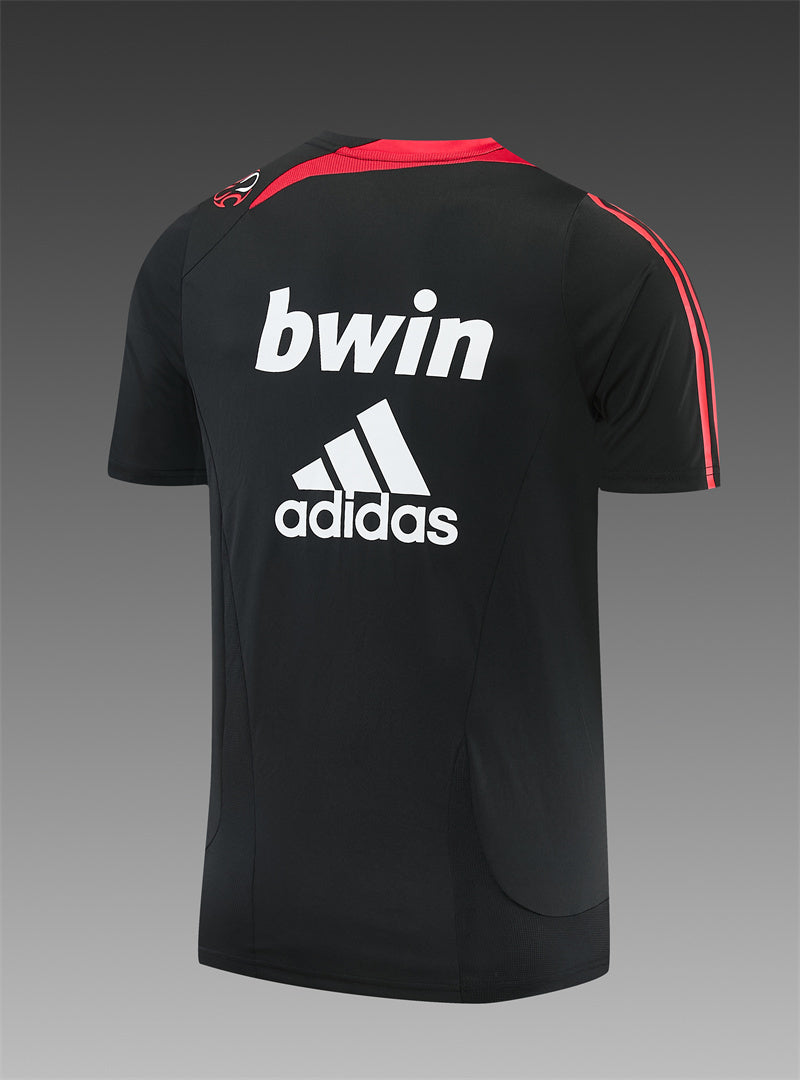 AC Milan 2007/08 Black Retro Training Top