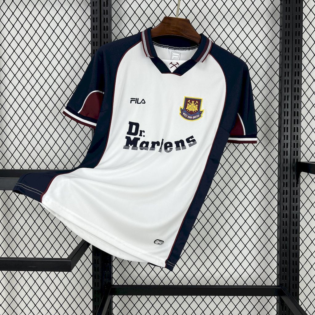 West Ham United 1999/01 Away - Retro