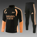 Arsenal 2026/27 Black Orange ¼  Zip Training Set | Adult + Kids Sizes
