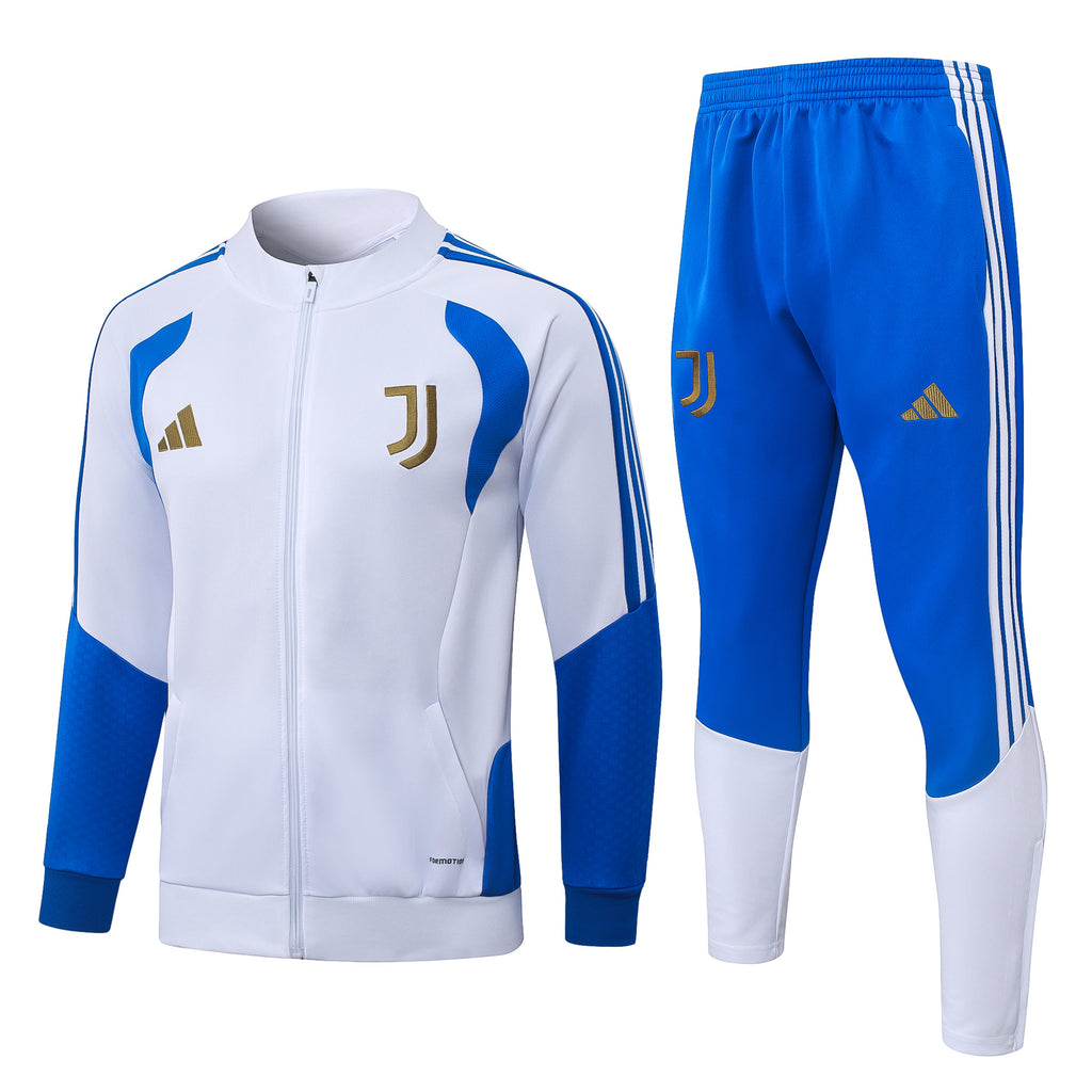 Juventus 2026/27 White/Blue Tracksuit  | Adult + Kids Sizes