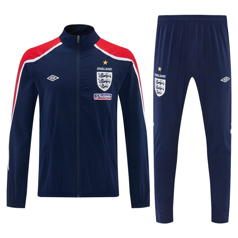 England 2008 Retro Tracksuit Navy