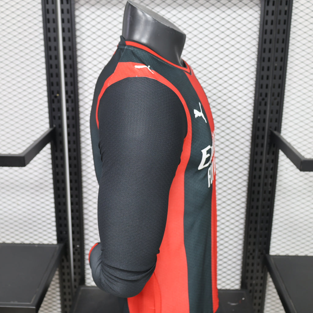 AC Milan 2026/27 Home Long Sleeve - Player Version