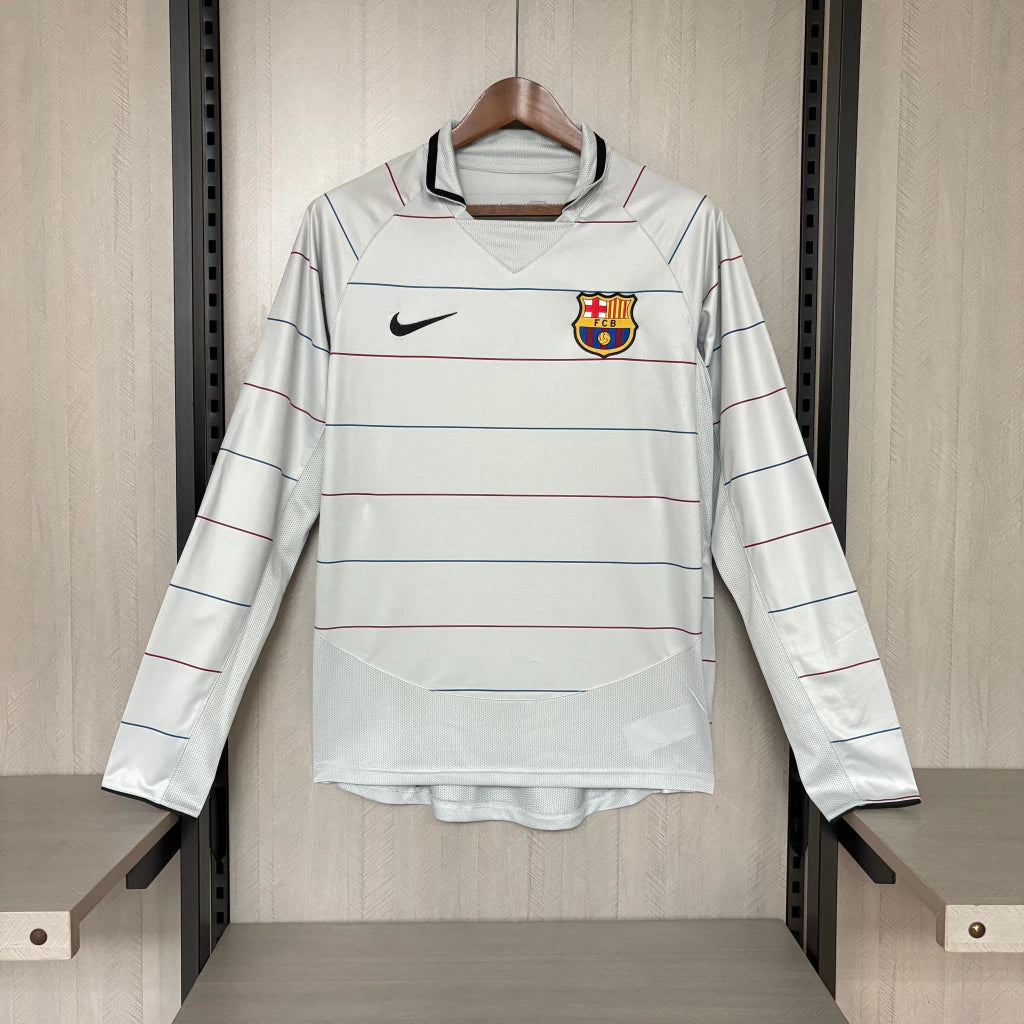 Barcelona 2003/05 Away Long Sleeve - Retro
