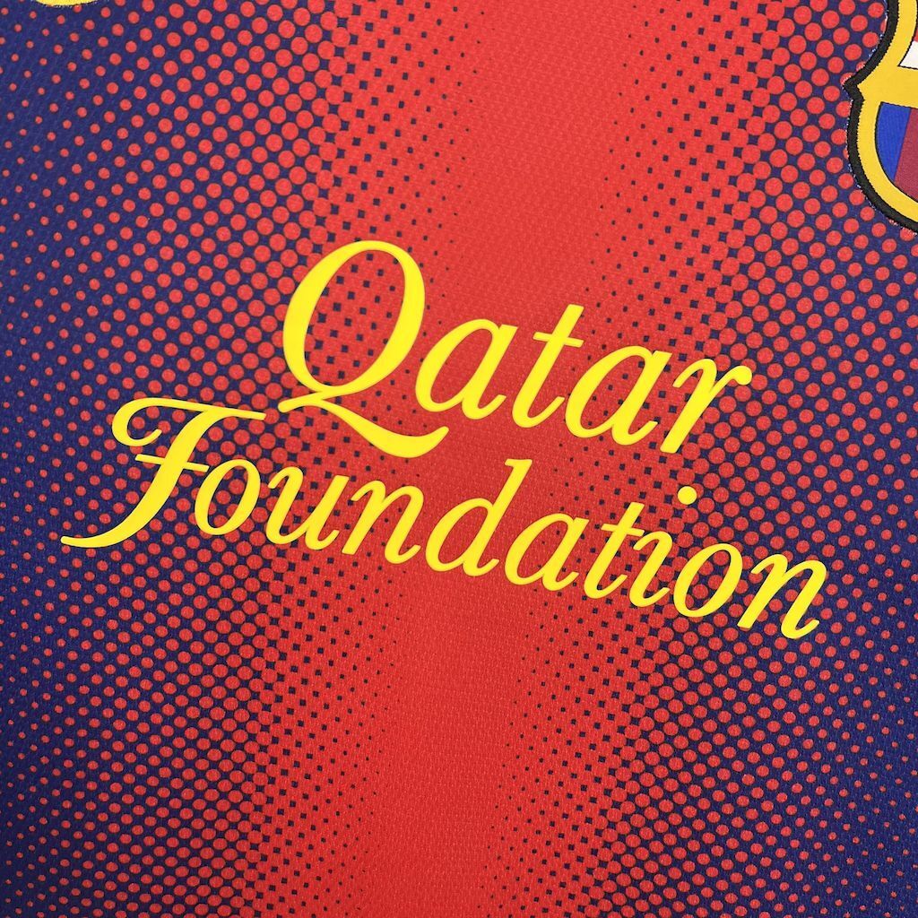 Barcelona 2012/13 Home Long Sleeve - Retro