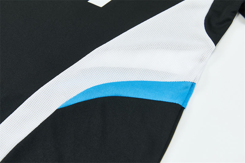Real Madrid 2008/09 Black Retro Training Top