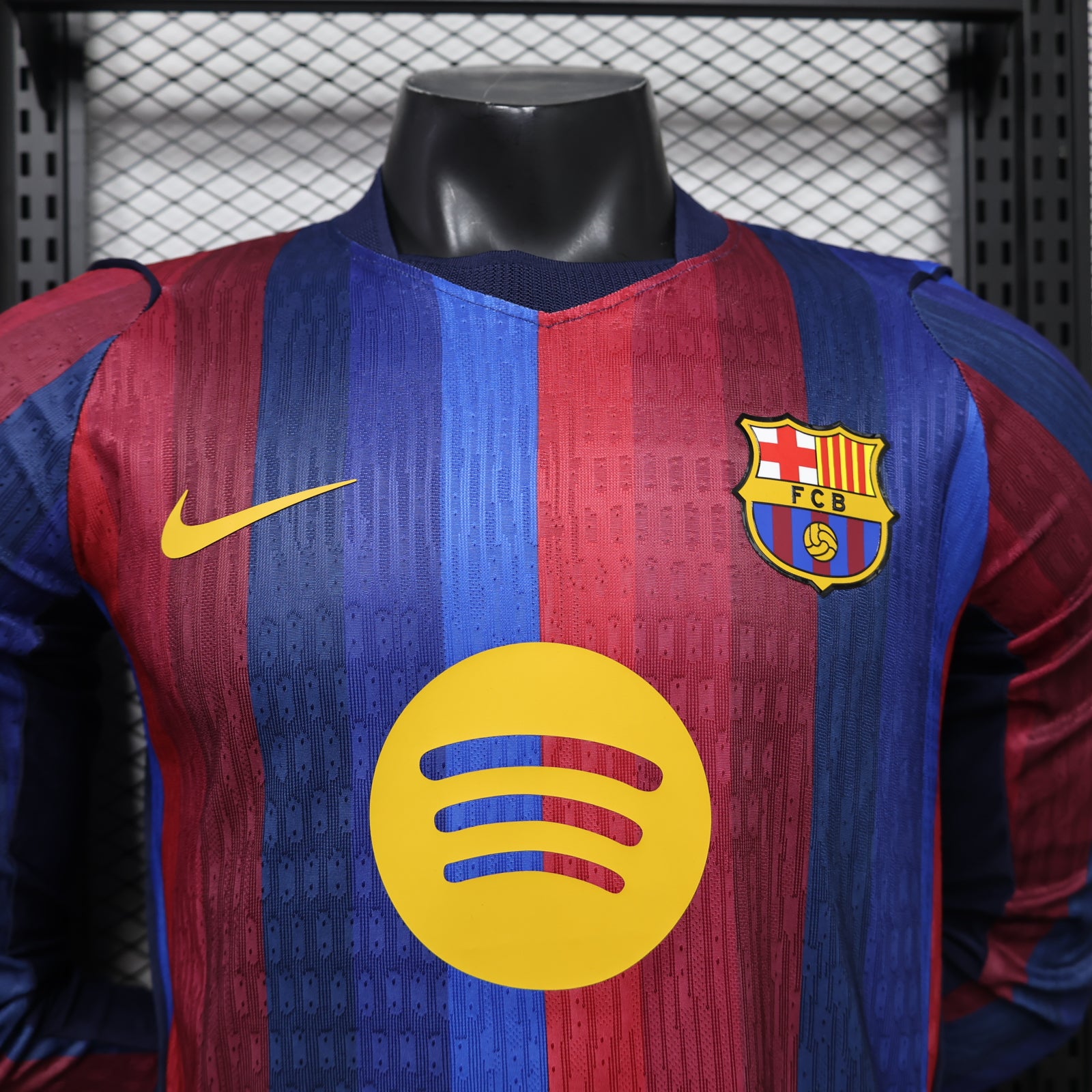 Barcelona 2026/27 Home Long Sleeve - Player Version