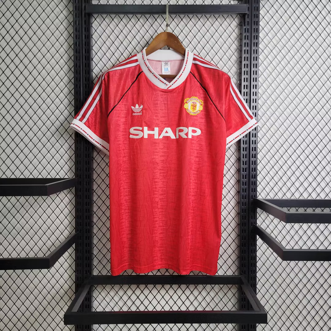 Manchester United 1990/92 Home - Retro