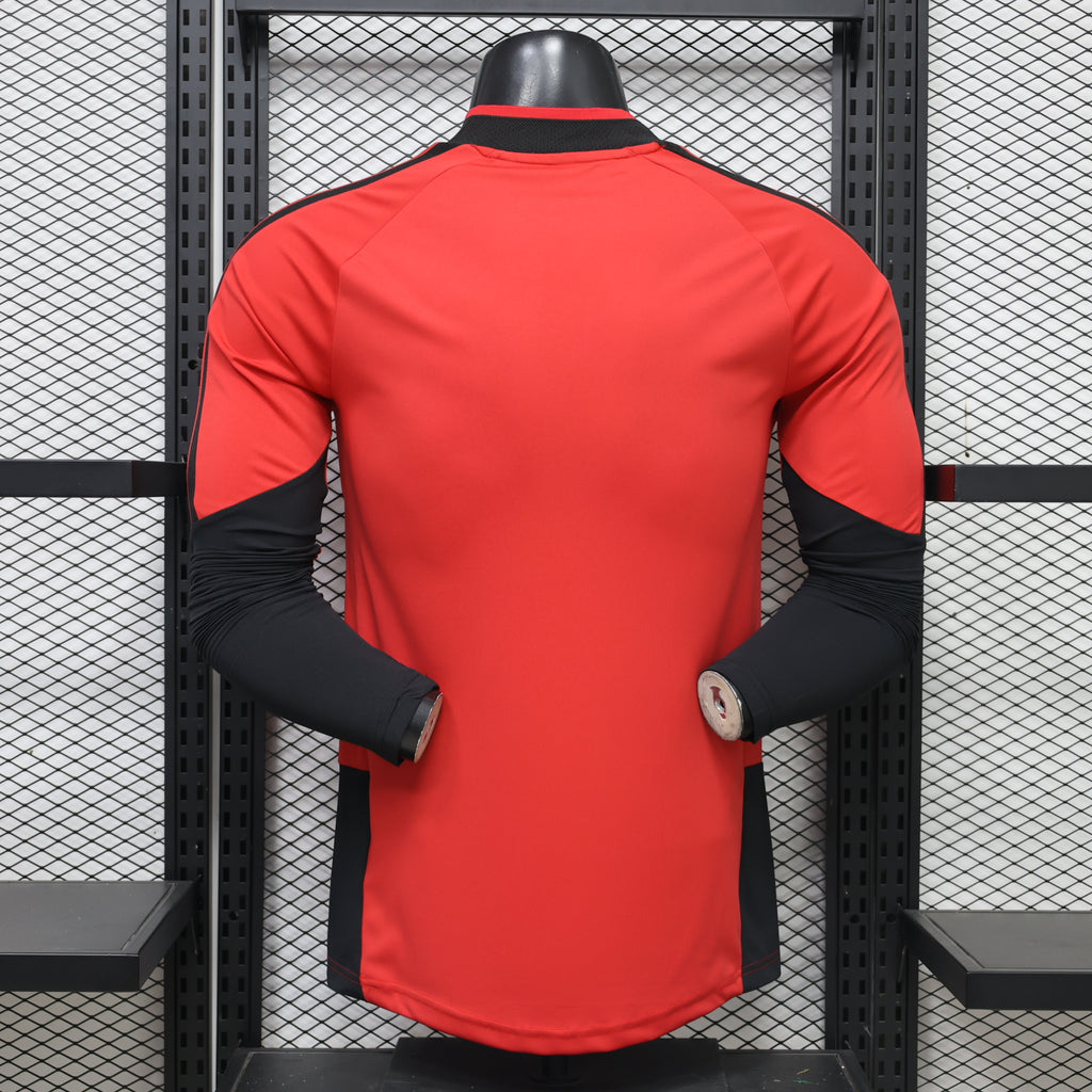 Manchester United 2026/27 Red ¼  Zip Player Version Training Top
