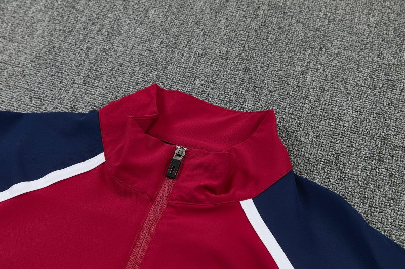 England 2008 Retro Tracksuit Red