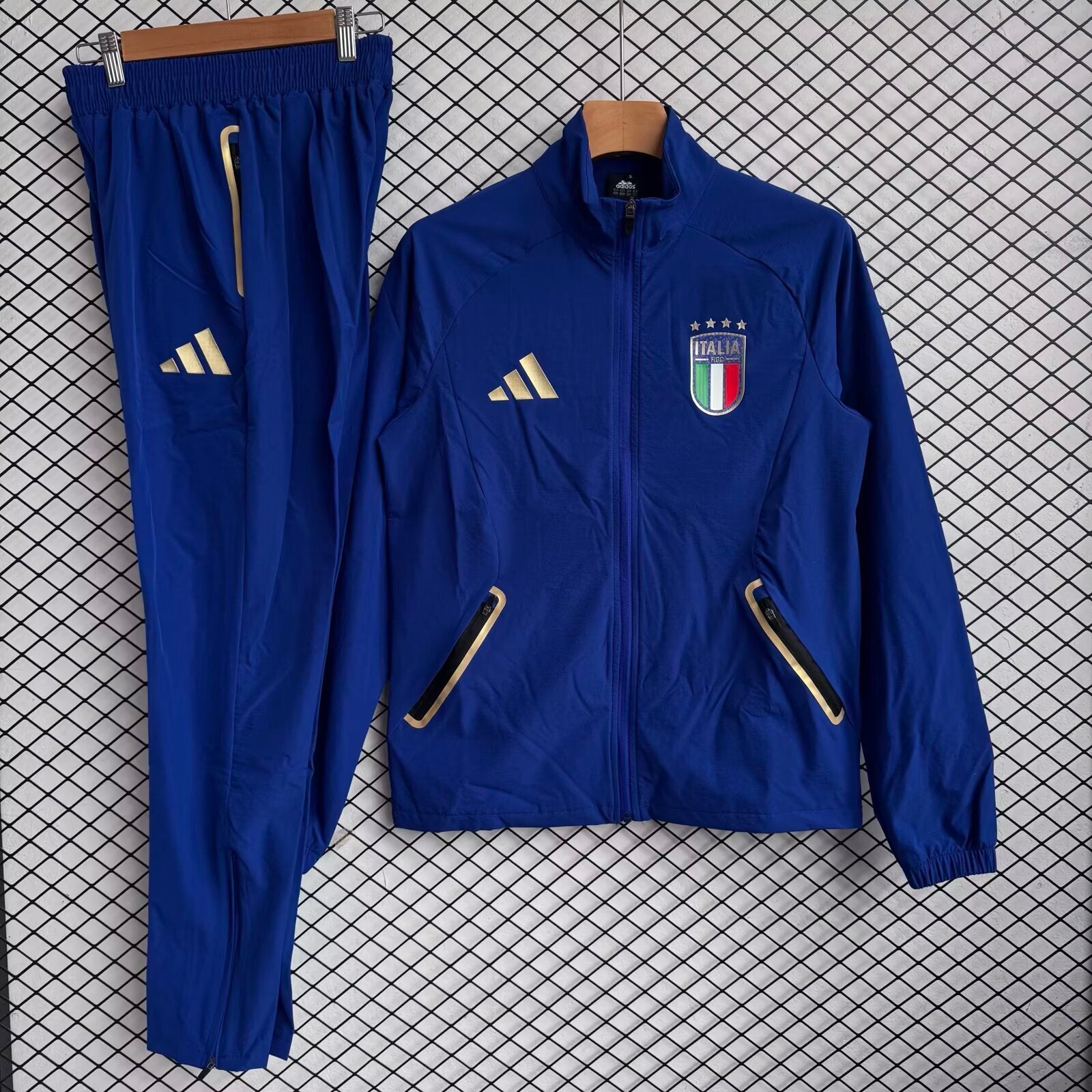 Italy 2026 Navy - Windbreaker Tracksuit