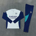 Arsenal 2025/26 White ¼  Zip Training Set | Adult + Kids Sizes