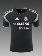 Real Madrid 2004/05 Black Retro Training Top