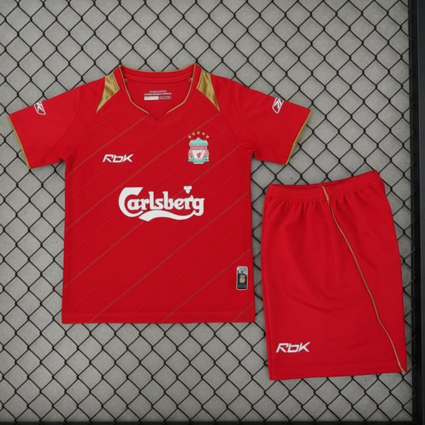 Liverpool FC 2005/06 Euro Home - Retro Kid Kit