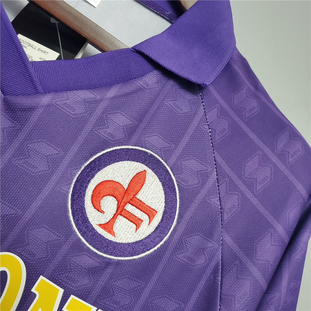 Fiorentina 1989/90 Home - Retro