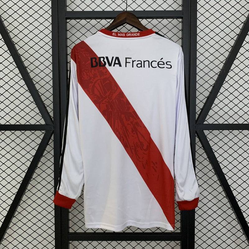 River Plate 2013/14 Home Long Sleeve - Retro