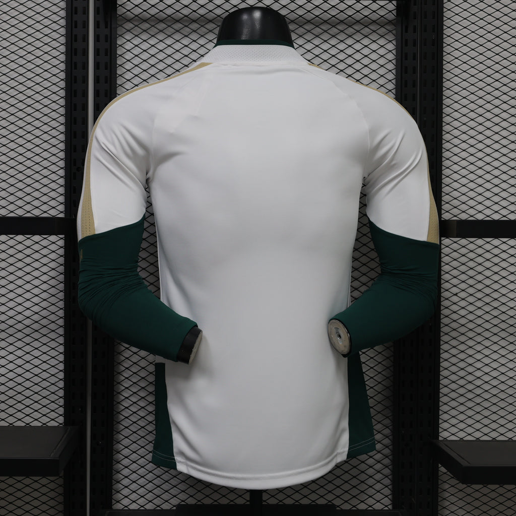 Italy 2026 White ¼  Zip Player Version Training Top