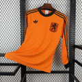 Netherlands 1980 Home Long Sleeve - Retro