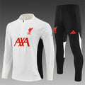 Liverpool FC 2025/26 White ¼  Zip Training Set | Adult + Kids Sizes