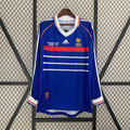 France 1998 Home Long Sleeve - Retro
