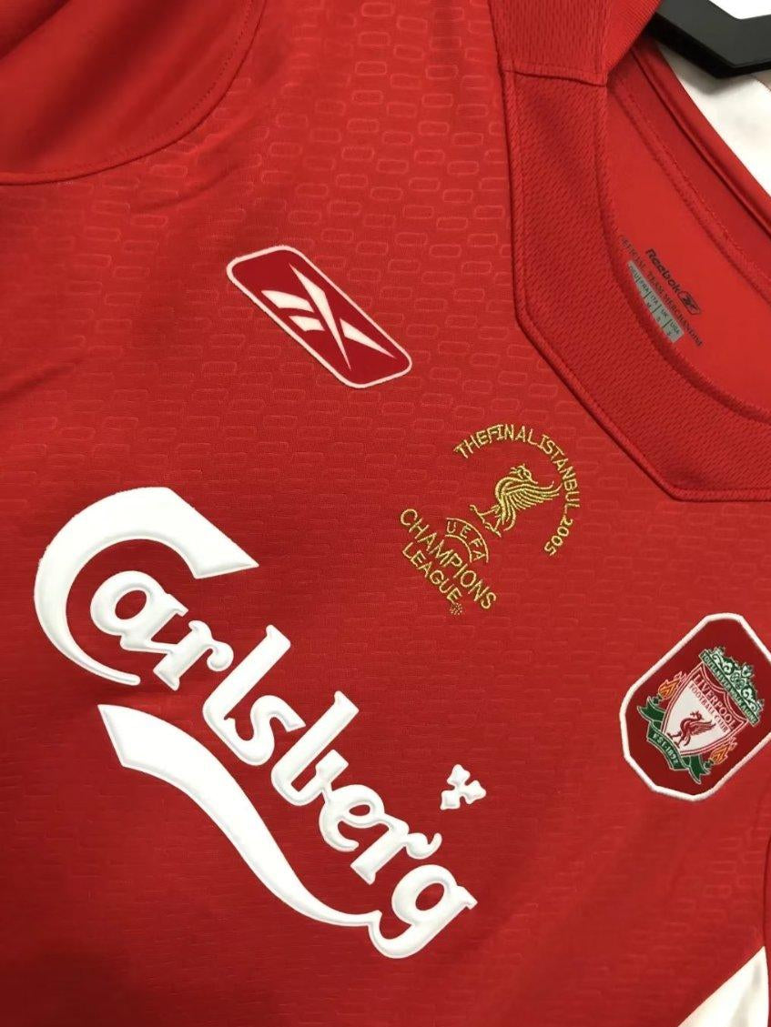 Liverpool FC 2005 CL Final Istanbul Home Long Sleeve - Retro