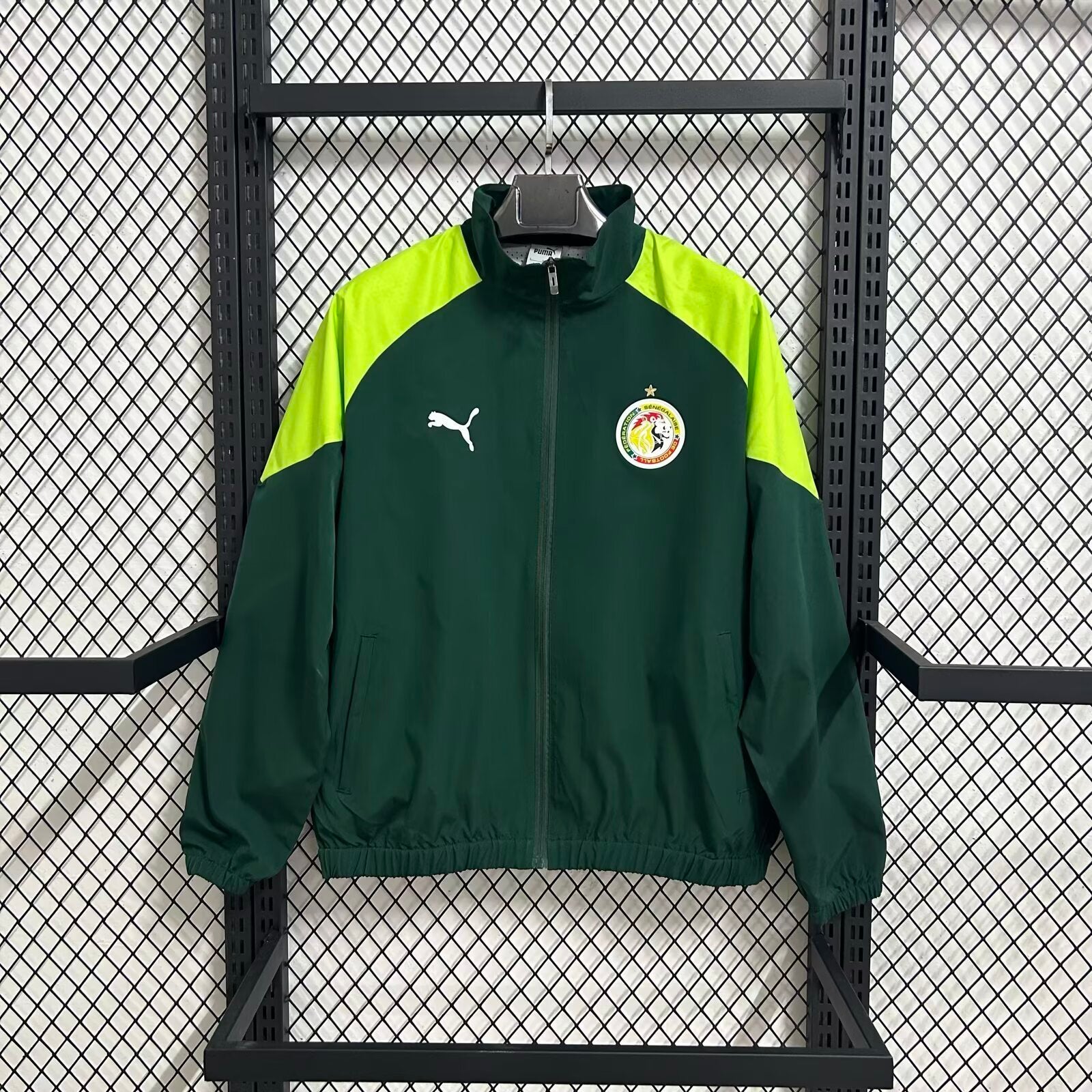 Senegal 2026 Green Windbreaker