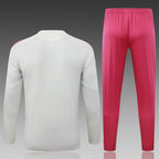 Real Madrid 2026/27 White/Pink  ¼ Zip Training Set | Adult + Kids Sizes