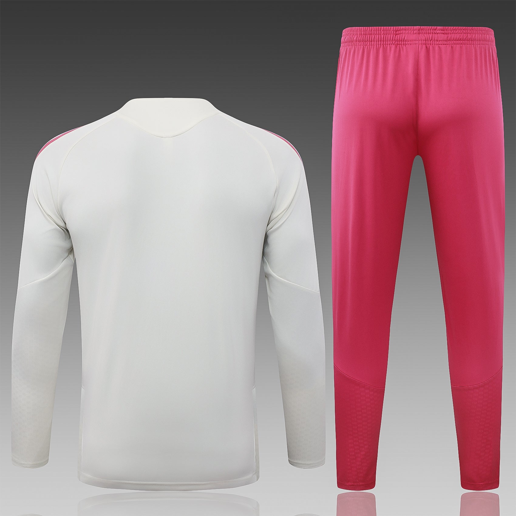 Real Madrid 2026/27 White/Pink  ¼ Zip Training Set | Adult + Kids Sizes