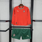 Portugal 2025 Home Long Sleeve - Kid Kit