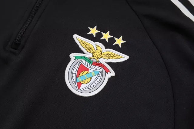 Benfica 2025/26 Black ¼  Zip Training Set