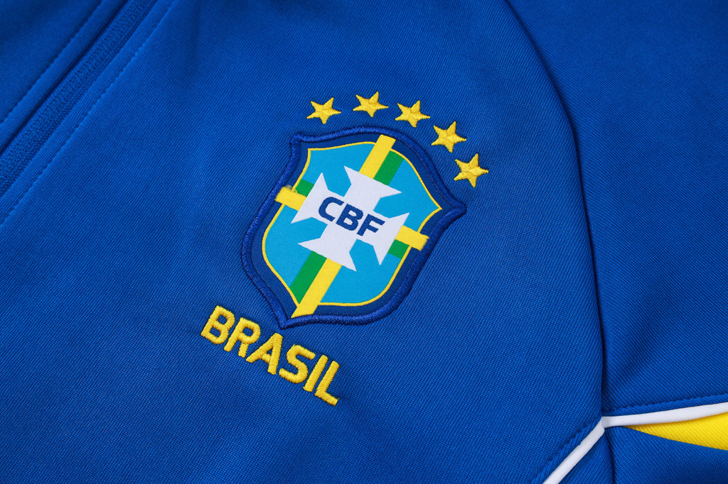 Brazil 2026/27 Blue Jordan Tracksuit  | Adult + Kids Sizes
