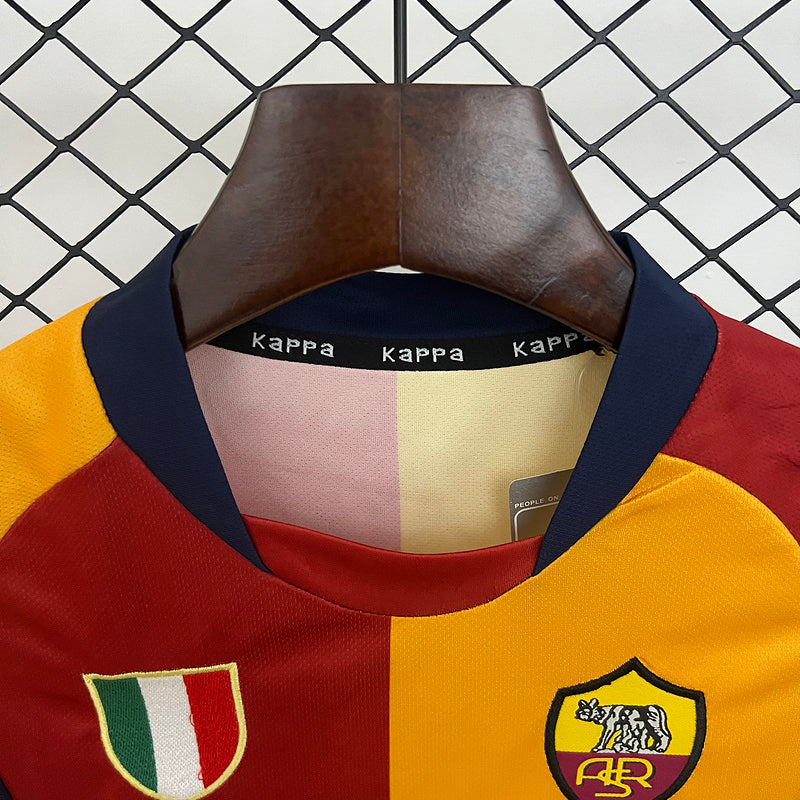 Roma 2001/02 Euro Home - Retro  Kid Kit