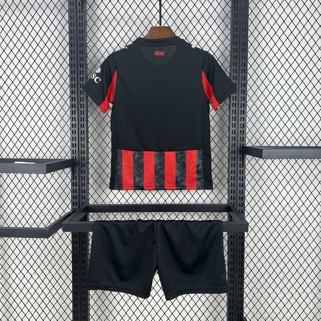 AC Milan 2025/26 Home - Kid Kit
