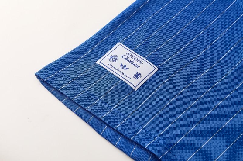 Chelsea 2025/26 Blue/White Casual Shirt + Shorts Set