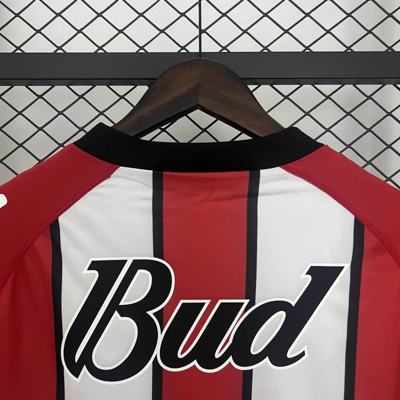 River Plate 2003/04 Home Long Sleeve - Retro
