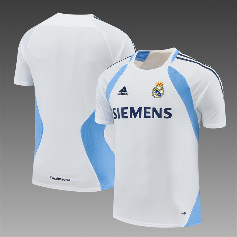 Real Madrid 2005/06 White Retro Training Top