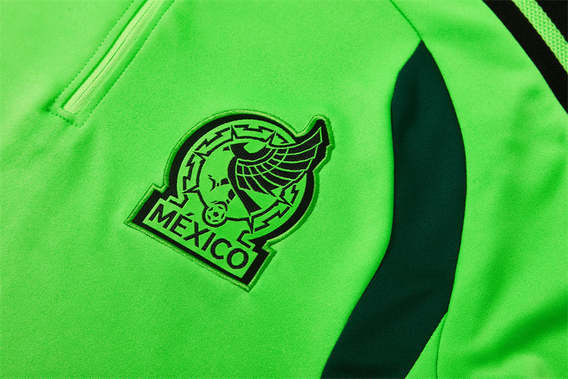 Mexico 2026/27 Green ¼  Zip Training Set | Adult + Kids Sizes