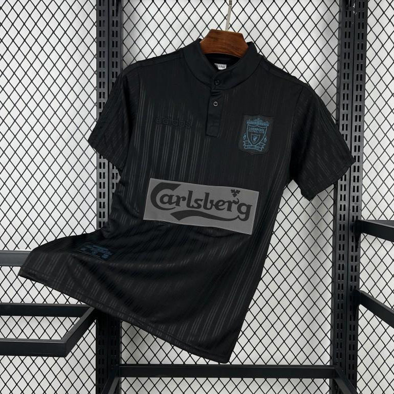 Liverpool FC 1995/96 Blackout Away - Retro
