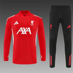 Liverpool FC 2025/26 Red ¼  Zip Training Set | Adult + Kids Sizes