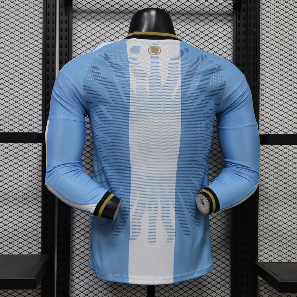 Argentina 2026/27 Messi Commemorative Jersey Long Sleeve - Player Version