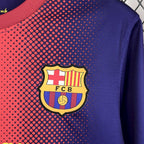 Barcelona 2012/13 Home Long Sleeve - Retro