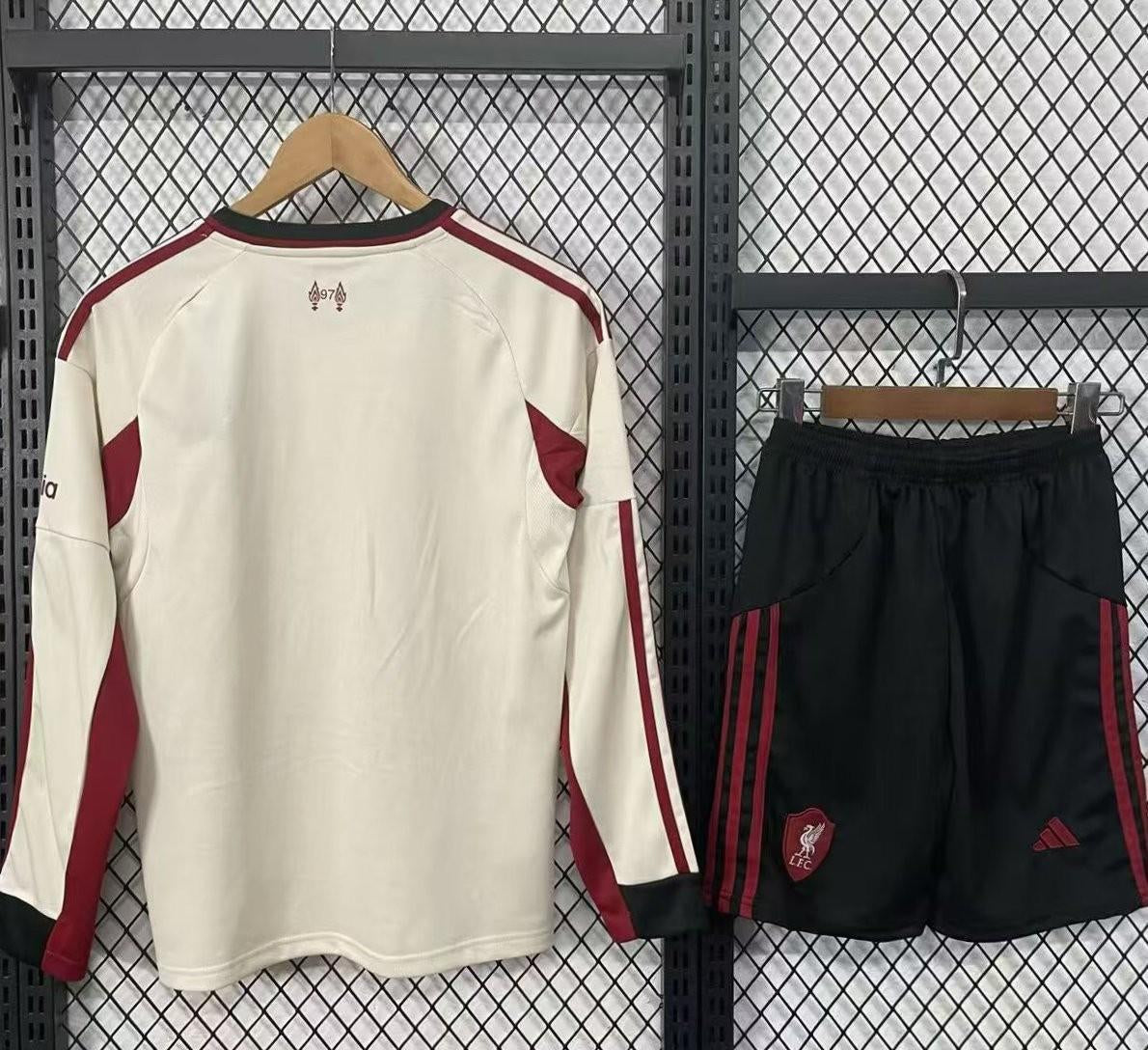 Liverpool FC 2025/26 Away Long Sleeve - Kid Kit