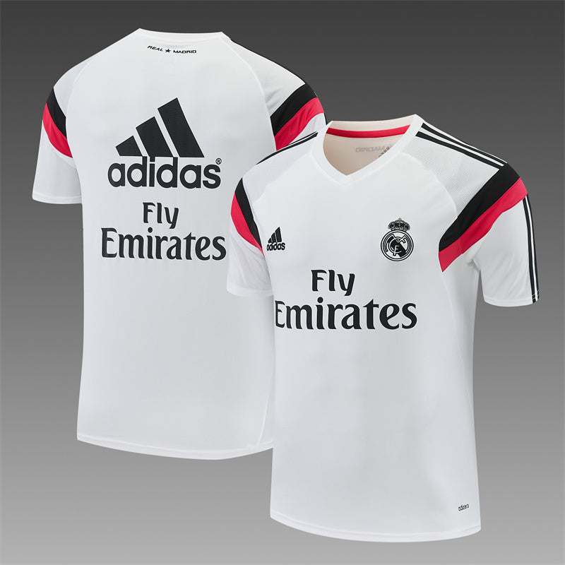 Real Madrid 2014/15 White Retro Training Top