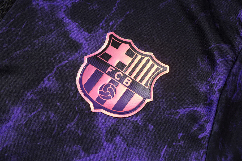 Barcelona 2026/27 Dark Purple Kobe ¼  Zip Training Set | Adult + Kids Sizes