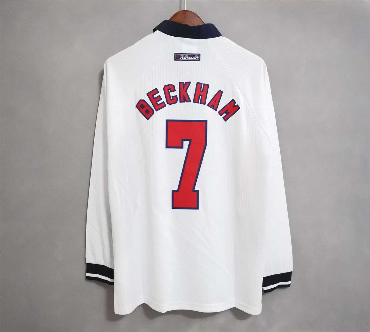 England 1998 Home Long Sleeve - Retro