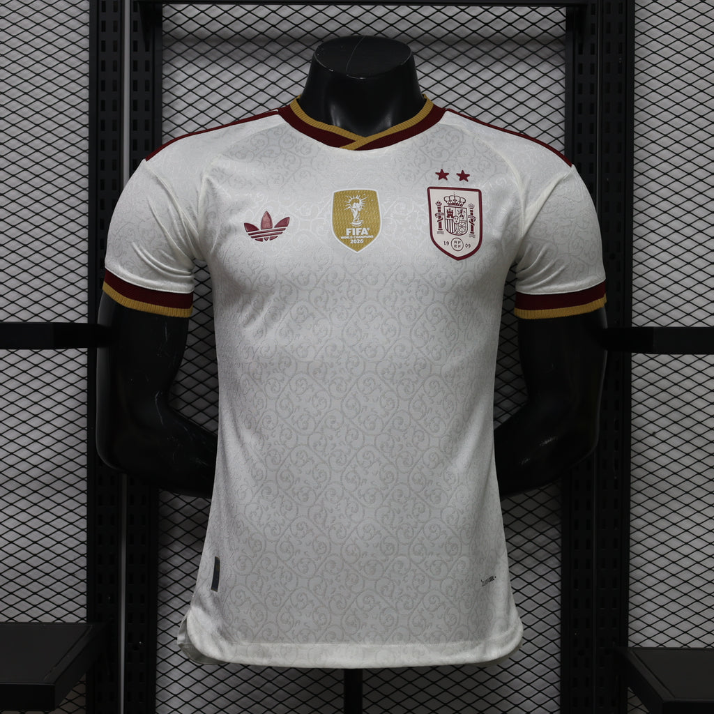Spain 2026 Away ** 2 Stars + FIFA Champ. Badge - Player Version
