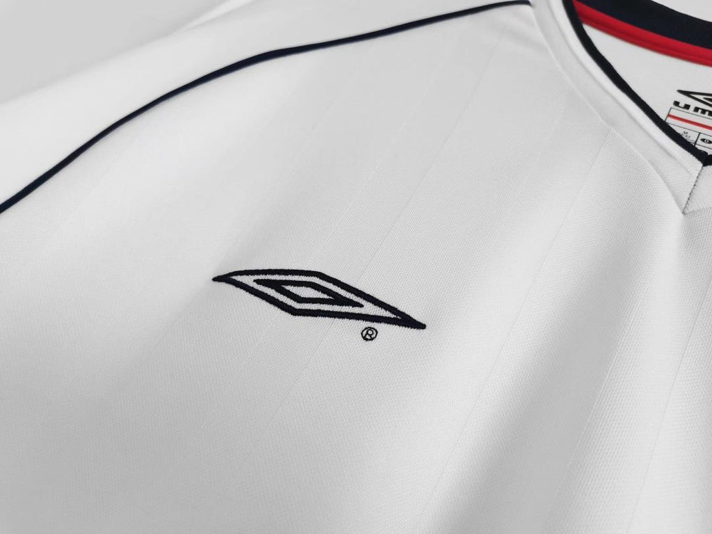 England 2002 Home Long Sleeve - Retro